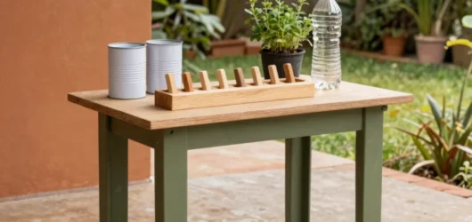 Sete projetos simples para casa e jardim