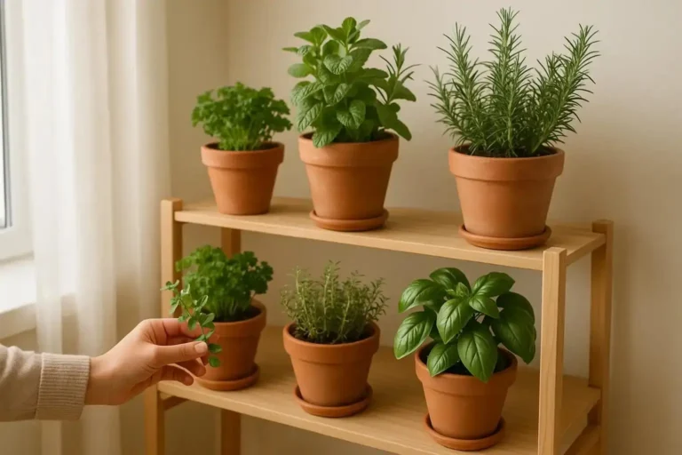 Como Montar uma Horta de Temperos em Apartamentos Pequenos: Guia Prático para Iniciantes